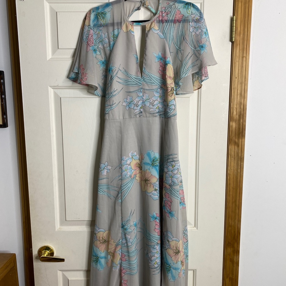 ASOS Maxi open back dress